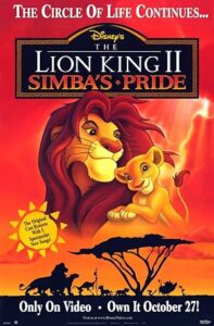 Aslan Kral 2 Simba’nın Onuru The Lion King Simba’s Pride izle